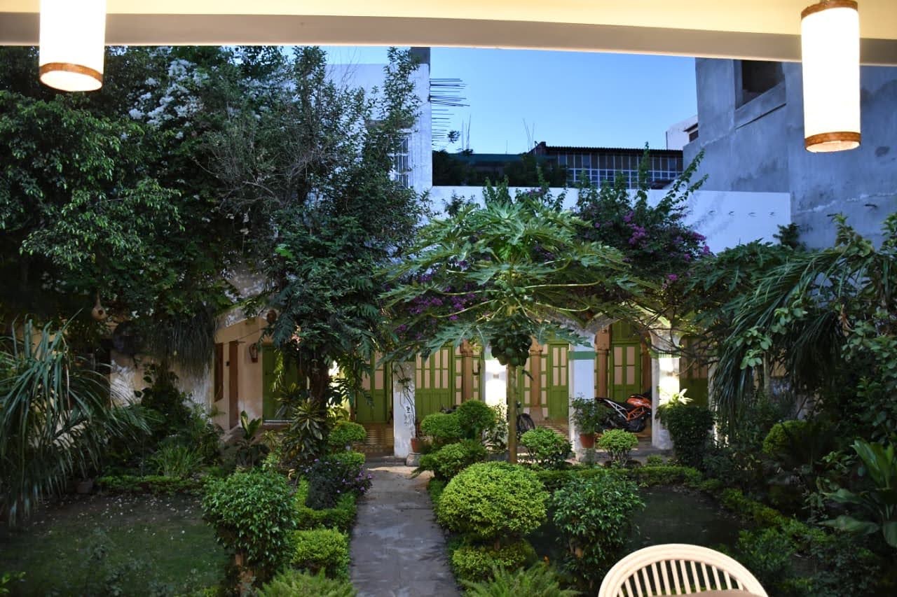 The parijaat and harsinghaar garden at Nawab Ki Deohri
